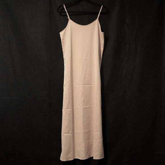 Dresses Nude Slip Dress Silky Spaghetti Adjustable Straps Womens Medium Poshmark